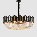 Ritz - ZigZag Black Odeon Chandelier